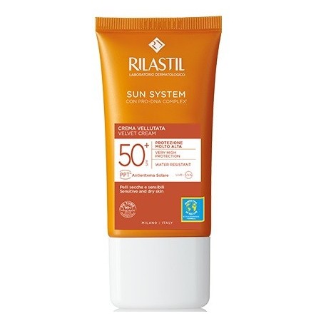 Rilastil Sun System Crema Solare Vellutata Viso SPF50  50 ml