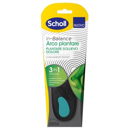 Scholl Arco Plantare Piede Piatto Taglia S 2 Pezzi