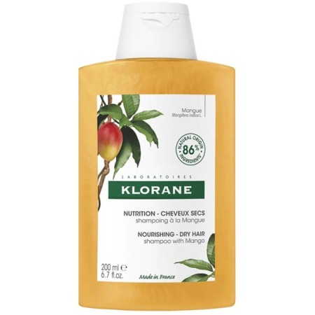 Klorane Burro Di Mango Shampoo Nutritivo Capelli Secchi 400 ml