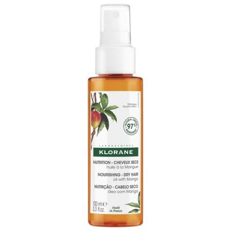 Klorane Olio al Mango Per Capelli Secchi Spray 125 ml