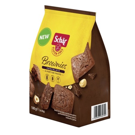 SCHAR BROWNIES CHOCOLATE 6X30G