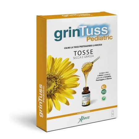 Aboca Grintuss Pediatric Sciroppo Tosse Secca E Grassa 12 Fl