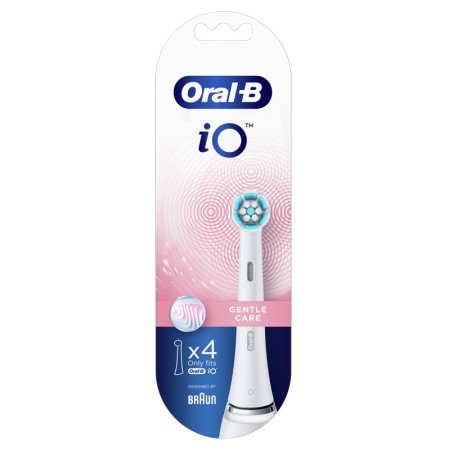 Oral-B Testine Di Ricambio Io Gentle Care Bianche 4 Pezzi