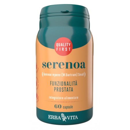 Erba Vita Serenoa Integratore Prostata 60 Capsule
