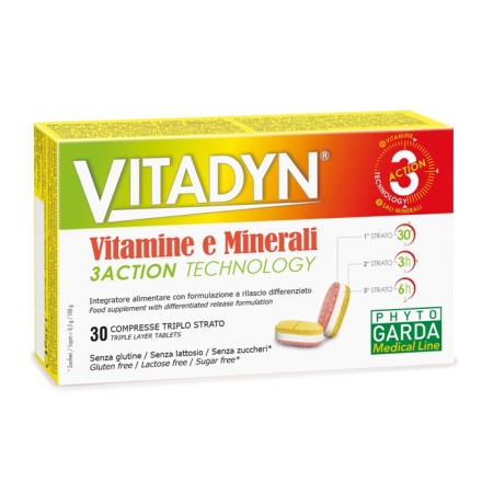 Phyto Garda Vitadyn Vitamine e Minerali 30 Compresse