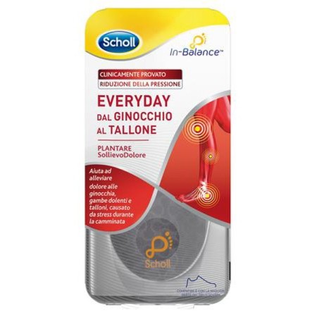 Scholl Plantare Sollievo Da Ginocchio A Tallone Misura L