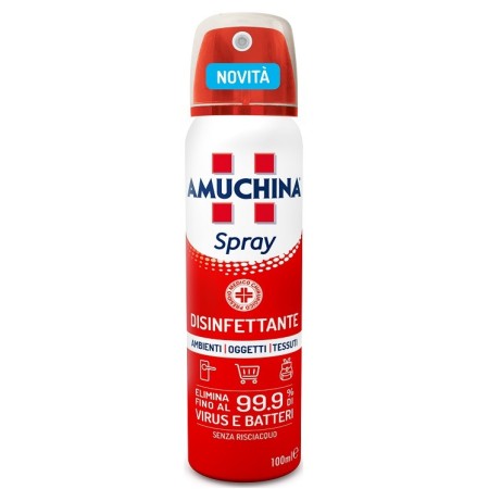 Amuchina Spray Disinfettante Per Ambienti Oggetti e Tessuti 100 ml