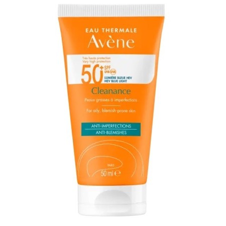 Avène Solare Cleanance Viso Crema Solare SPF 50  Pelle Tendenza Acneica 50 ml
