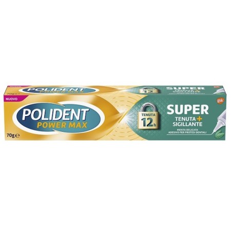 Polident Super Tenuta Sigillante Per Protesi dentale Gusto Menta 70G