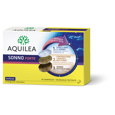 Aquilea Sonno Forte Integratore Per il Riposo 30 Compresse