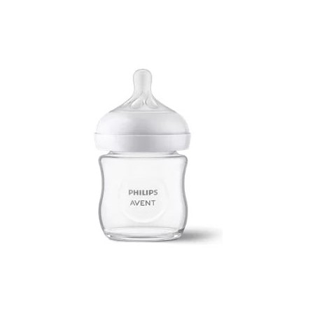 AVENT BIB NAT 3,0 VETRO 125ML