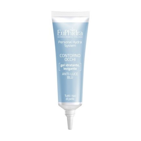 Euphidra Phs Gel Idratante Contorno Occhi Antiluce Blu 15 ml