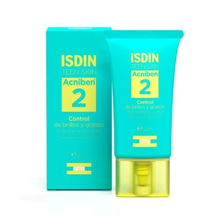 Isdin Acniben Repair Facia Gel Crema Viso Trattamento Lenitivo e Riparatore 40 Ml