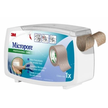 3M MICROPORE SURG TT M5X25MM D