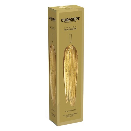 Curasept Gold Lux Luxury Whitening Dentifricio Sbiancante 75 ml
