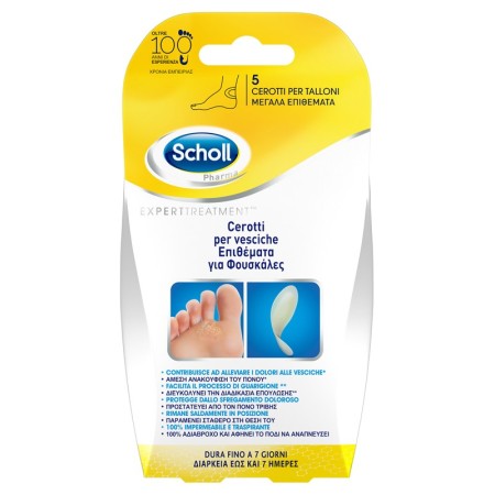 Scholl Cerotto Per Vesciche Per Tallone 6 Pezzi