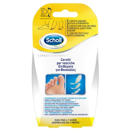 Dr.Scholl Cerotti Vesciche Per Piedi Misure Miste 6 Pezzi