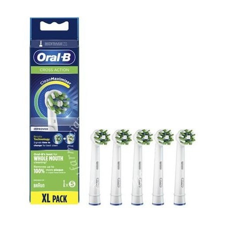 ORALB PW REFILL CROSSACTION5PZ