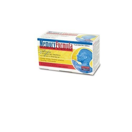 Memory Formula Integratore 10 Flaconi 10 ml