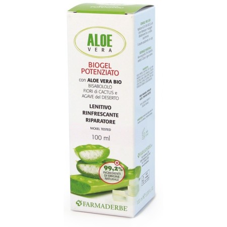 Farmaderbe Nutraloe Vera Gel Lenitivo Rinfrescante Pelli Sensibili 60 Capsule