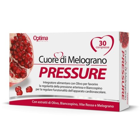 Optima Cuore Di Melograno Pressure Integratore Per il Cuore 30 Compresse