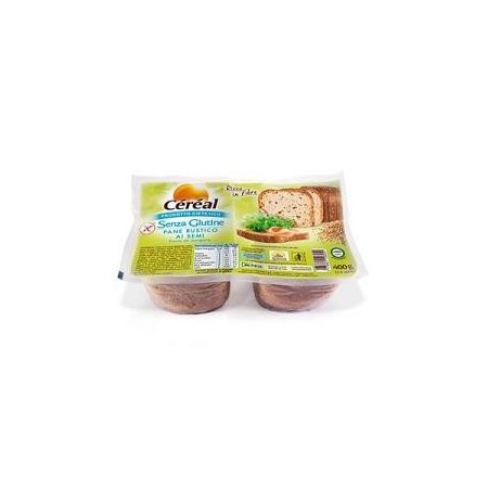 Céréal Pane Rustico Ai Semi Senza Glutine 400 g