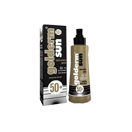 Golderm Sun SPF 50  Spray Solare Protettivo Pelli Chiare E Sensibili 100 ml