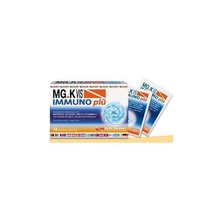 Mg.K Vis Immuno Più Integratore Sistema Immunitario 14 Bustine