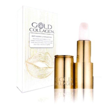 Gold Collagen Anti-Ageing Lip Volume Stick Labbra