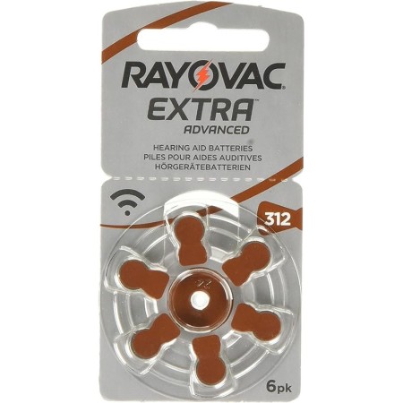 Reyovac Zinco Ario Modello 10 Batterie per Apparecchi Acustici 6 Pezzi