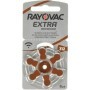 Reyovac Zinco Ario Modello 10 Batterie per Apparecchi Acustici 6 Pezzi