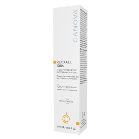 Pergarm Reoxall Fluid Emulsione Solare Viso e Corpo SPF 50  Protezione Molto Alta 125 Ml