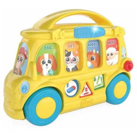 Chicco ABC School Bus Parlante Gioco Interattivo da  9 Mesi