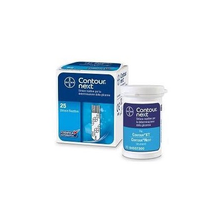 Contour Next Strisce Reattive Glicemia 25 Pezzi